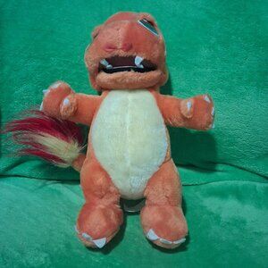 Nintendo Pokemon Vintage Charmander 12.5" Play By Play Stuffed PlushToy 1995 96